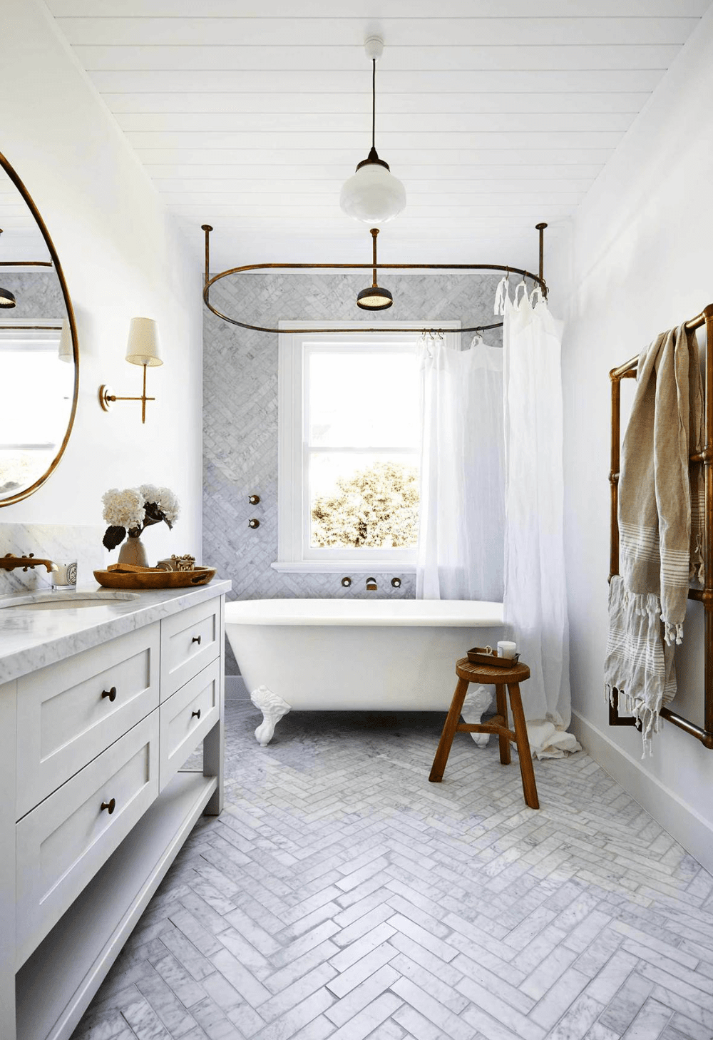modern style bathroom